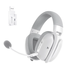 ATTACK SHARK L80 PRO WIRELESS GAMING HEADSET - White