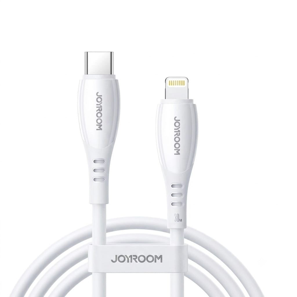 JOYROOM S-A59 Vibrant Series 60W Fast Charging Data Cable (Type-C to Lightning) - WHITE