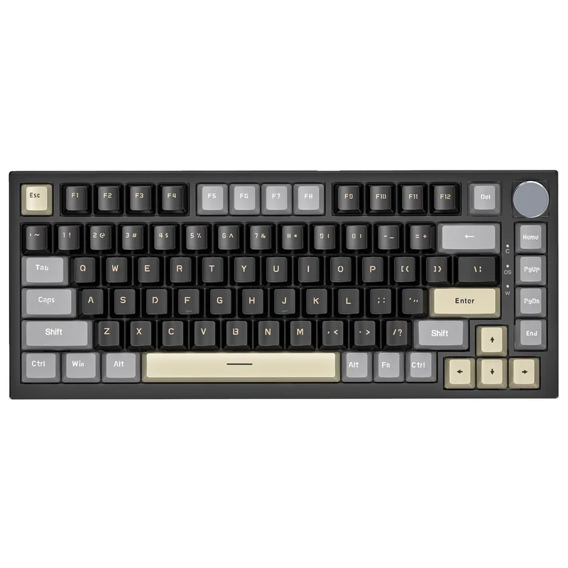 Attack Shark K85 Magnetic Switch Wired Keyboard – Rapid Trigger, Starry Black