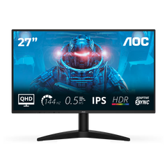 AOC Q27B36X 27" 144HZ 2K QHD IPS GAMING MONITOR - BLACK