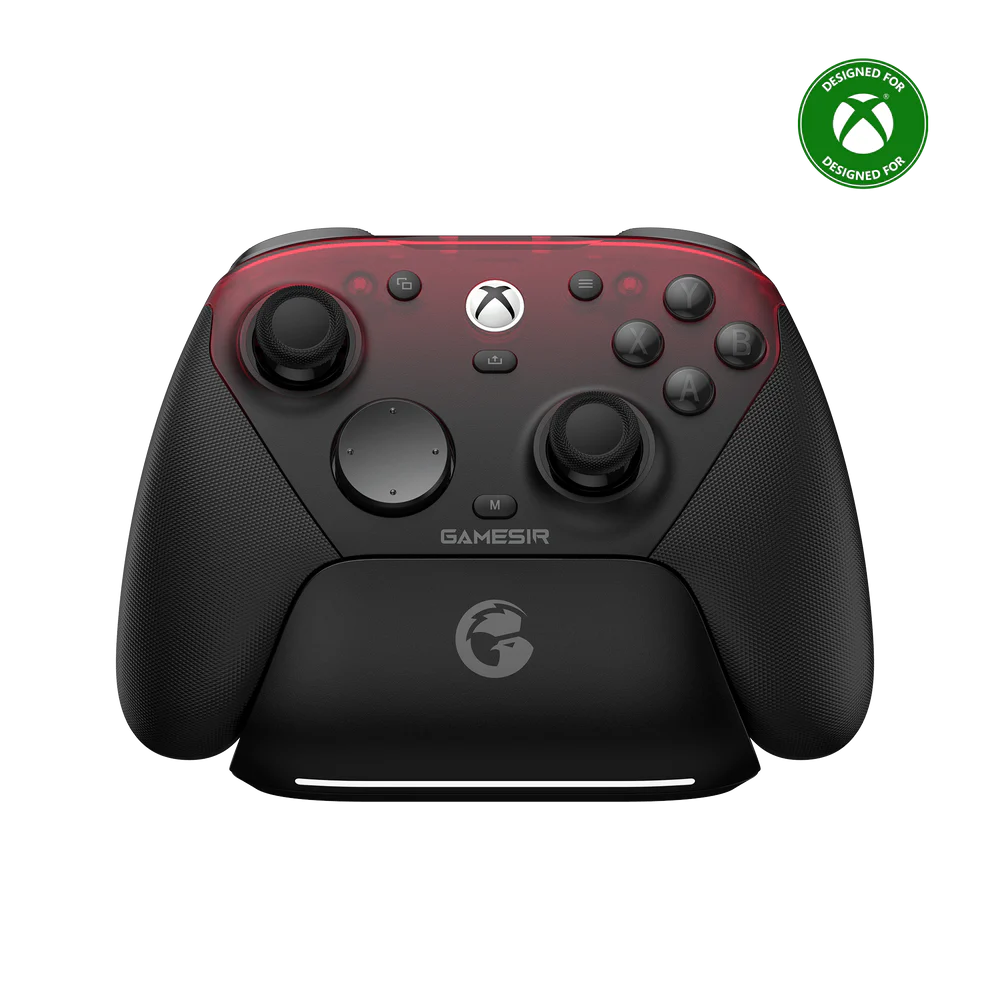 GameSir G7 Pro Tri-Mode Xbox Wired, PC & Mobile Wireless Controller - Black/Red