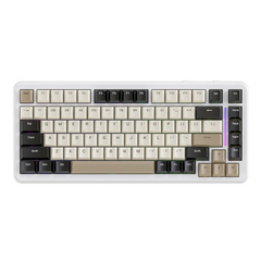ATTACK SHARK M86 Tri-mode Gasket Blueberry switch Mechanical Keyboard - Cheese White
