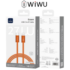 WIWU 27W Essen Series C-L Cable Wi-C100 C-L 1.5m - White