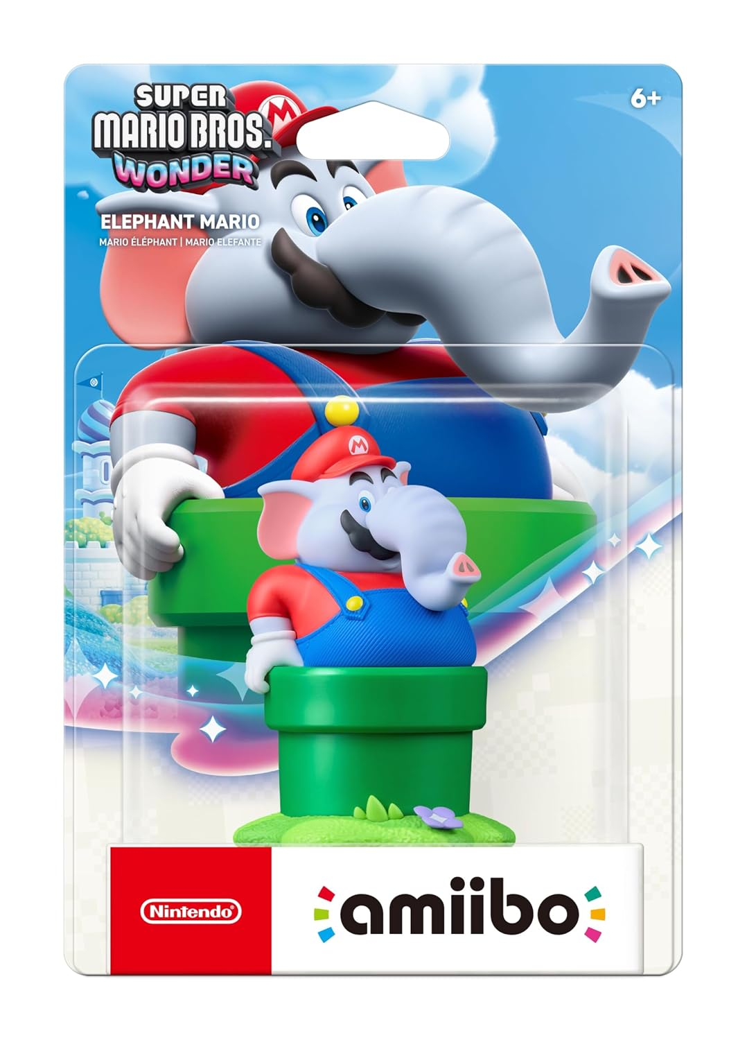 Nintendo Amiibo Elephant Mario – Super Mario Bros. Wonder Series