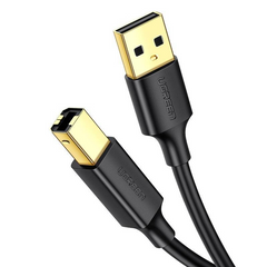 UGREEN US135 USB 2.0 AM to BM Print Cable 1.5m (Black)
