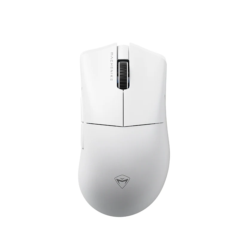 Machenike L8 Max Tri-Mode Wireless Gaming Mouse – 26000 DPI, PAW3395, Bluetooth - WHITE