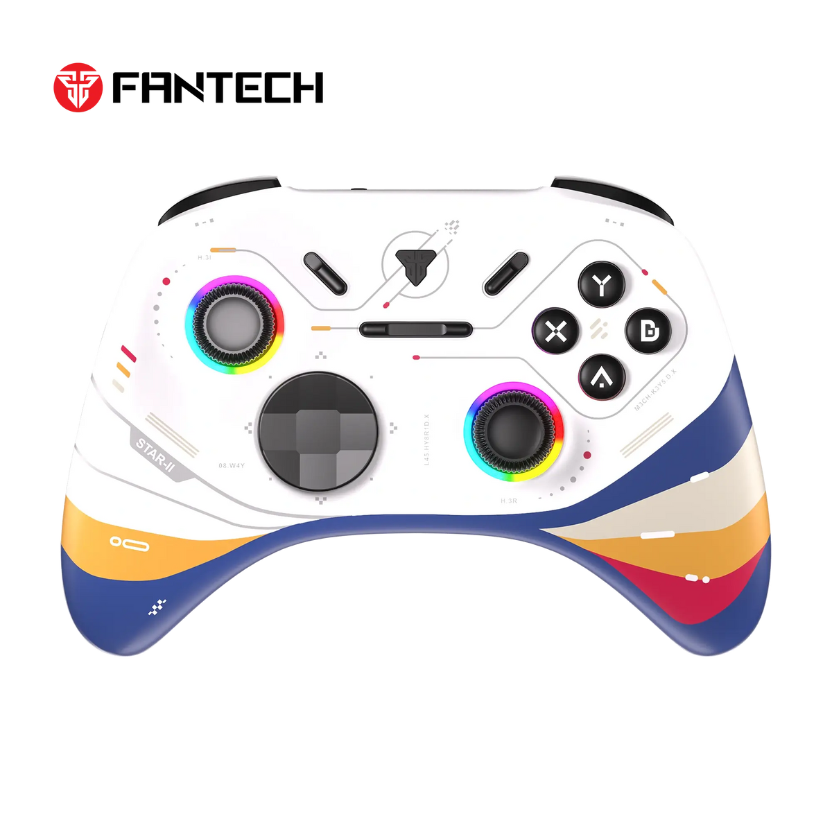 FANTECH WGP15V2S EOS PRO II S WIRELESS CONTROLLER Star Two White
