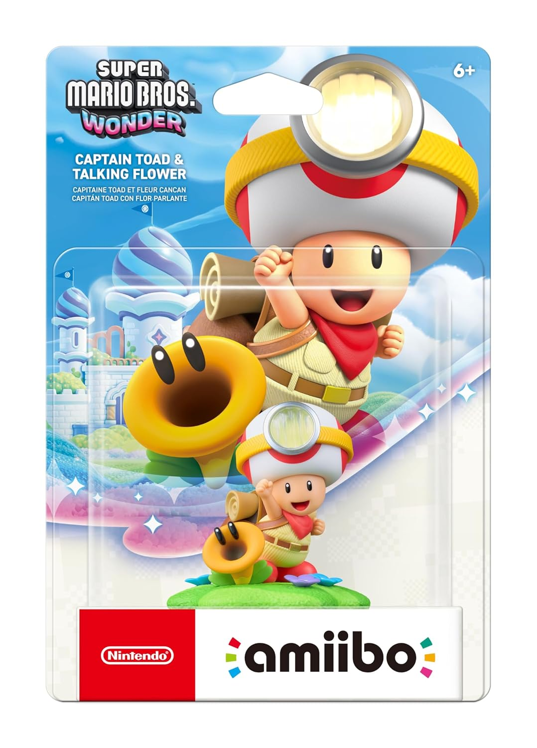Nintendo Amiibo Captain Toad & Talking Flower – Super Mario Bros. Wonder Series