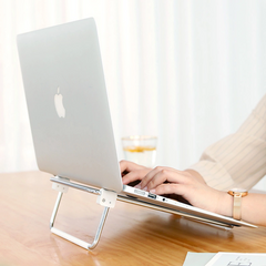 UGREEN Desktop Laptop Stand Stainless steel Height adjustable 87 to 131mm 11-17 inch (Silver)