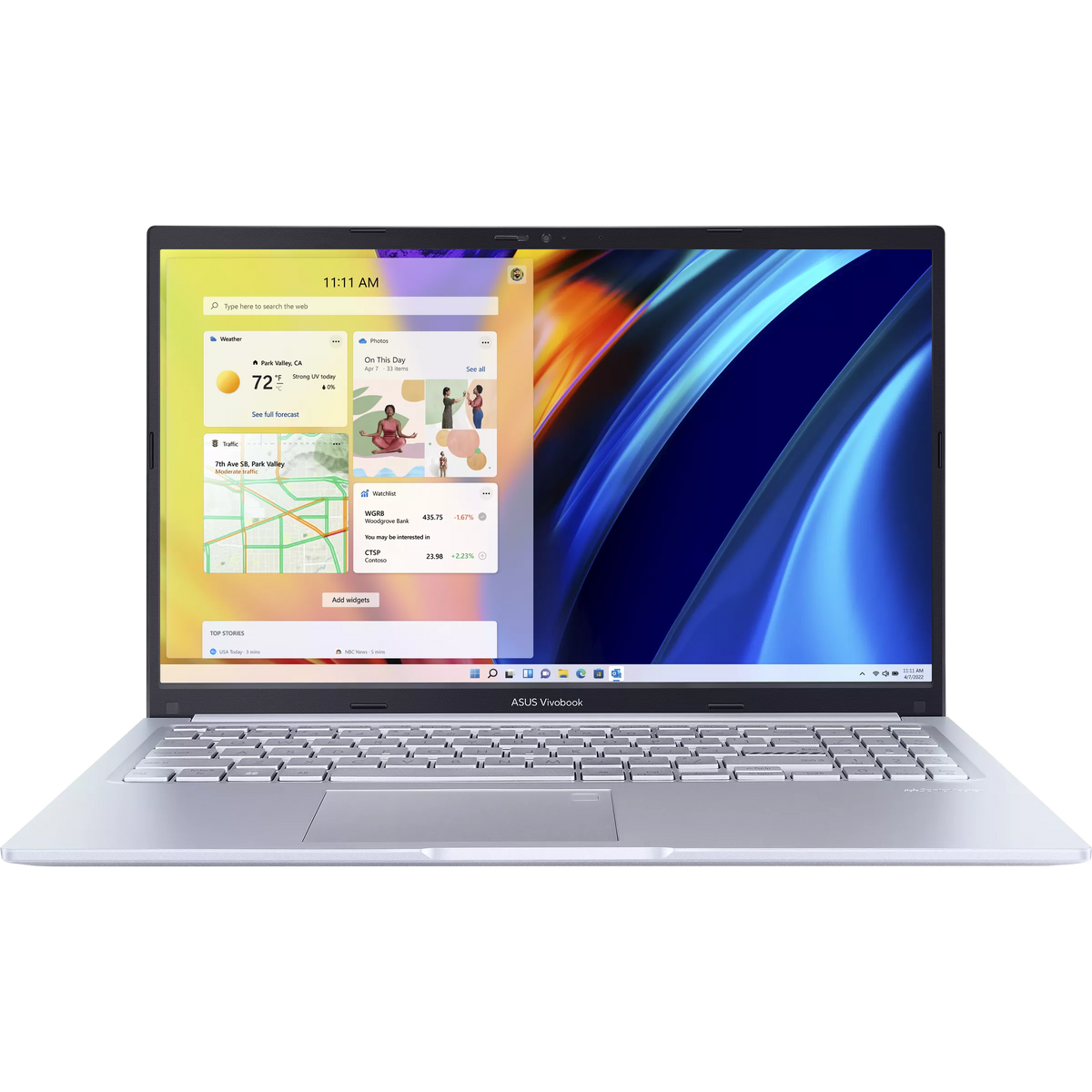 ASUS Vivobook 15 A1502VA Intel Core i7‑13620H , 16GB DDR4, 512GB PCIe SSD, 15.6" FHD IPS Anti‑Glare,LAPTOP -Cool Silver