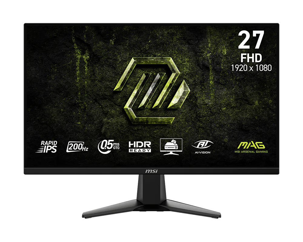 MSI MAG 275F E20 27" 200Hz Rapid IPS Flat FHD 1920 x 1080 0.5ms Gaming Monitor