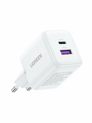 UGREEN X516 30W 2-Port GaN Fast Charger White EU