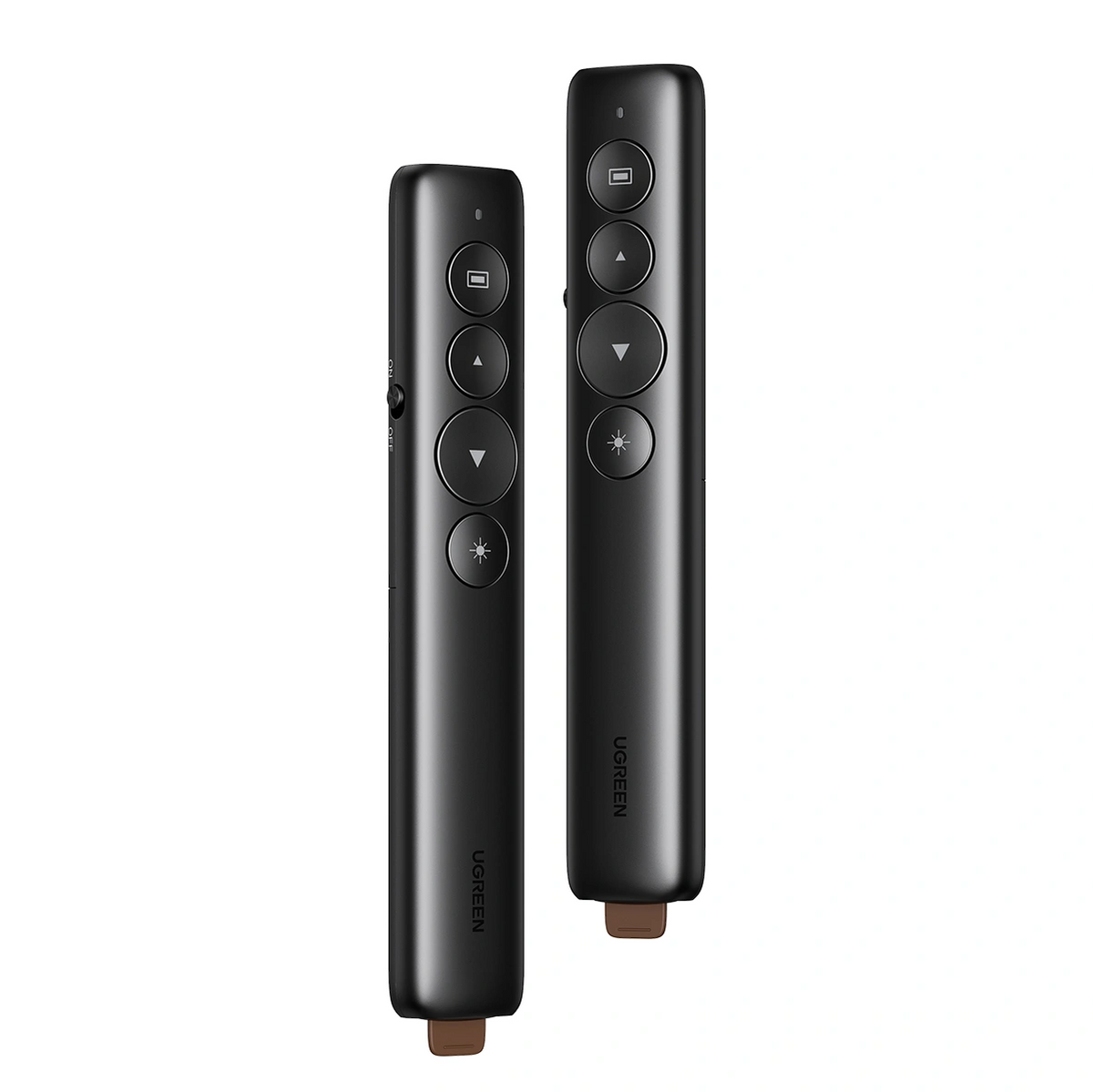 UGREEN Wireless Presenter With a AAA battery *Control distance: 100 meters; *Laser distance: >200 meters;