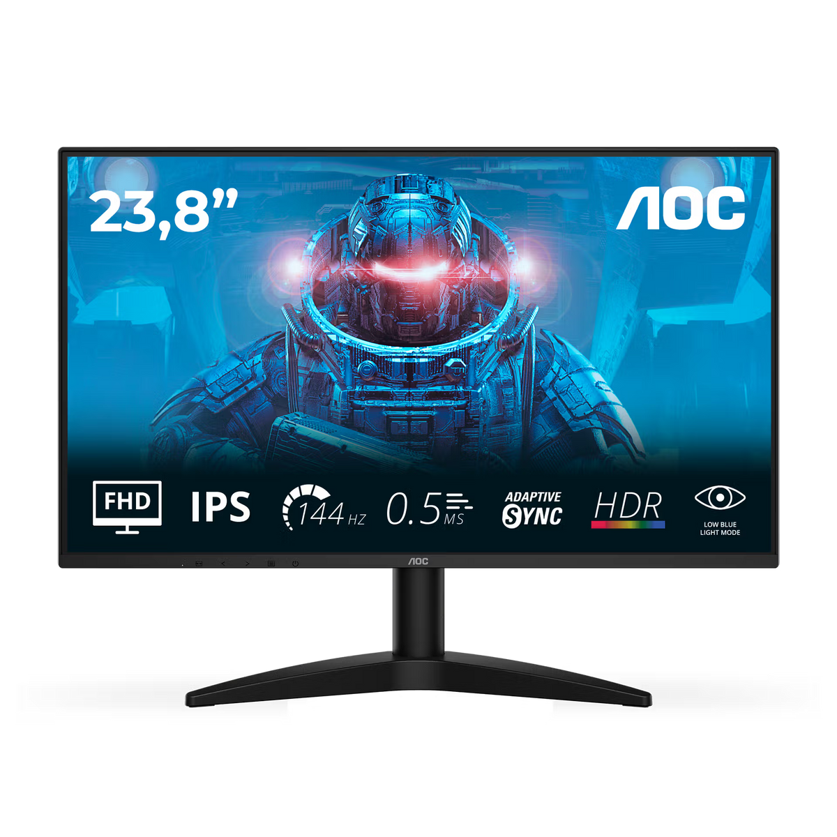 AOC 24B36X 23.8 144HZ IPS FHD WIDE VIEW GAMING MONITOR - BLACK