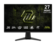 MSI MAG 275QF E20 27" WQHD Rapid IPS Gaming Monitor – 200Hz, 0.5ms