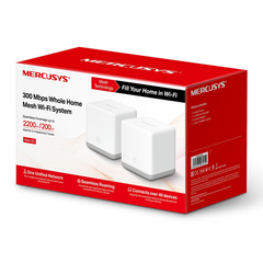 Mercusys Halo S3 Whole Home Mesh WiFi System – 300Mbps, 2-Pack