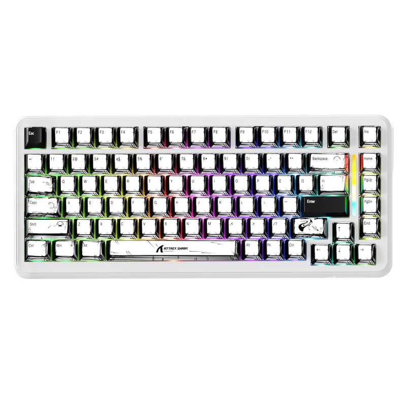 ATTACK SHARK X82 PRO HE Magnetic Switch Keyboard – Comic Styler Line