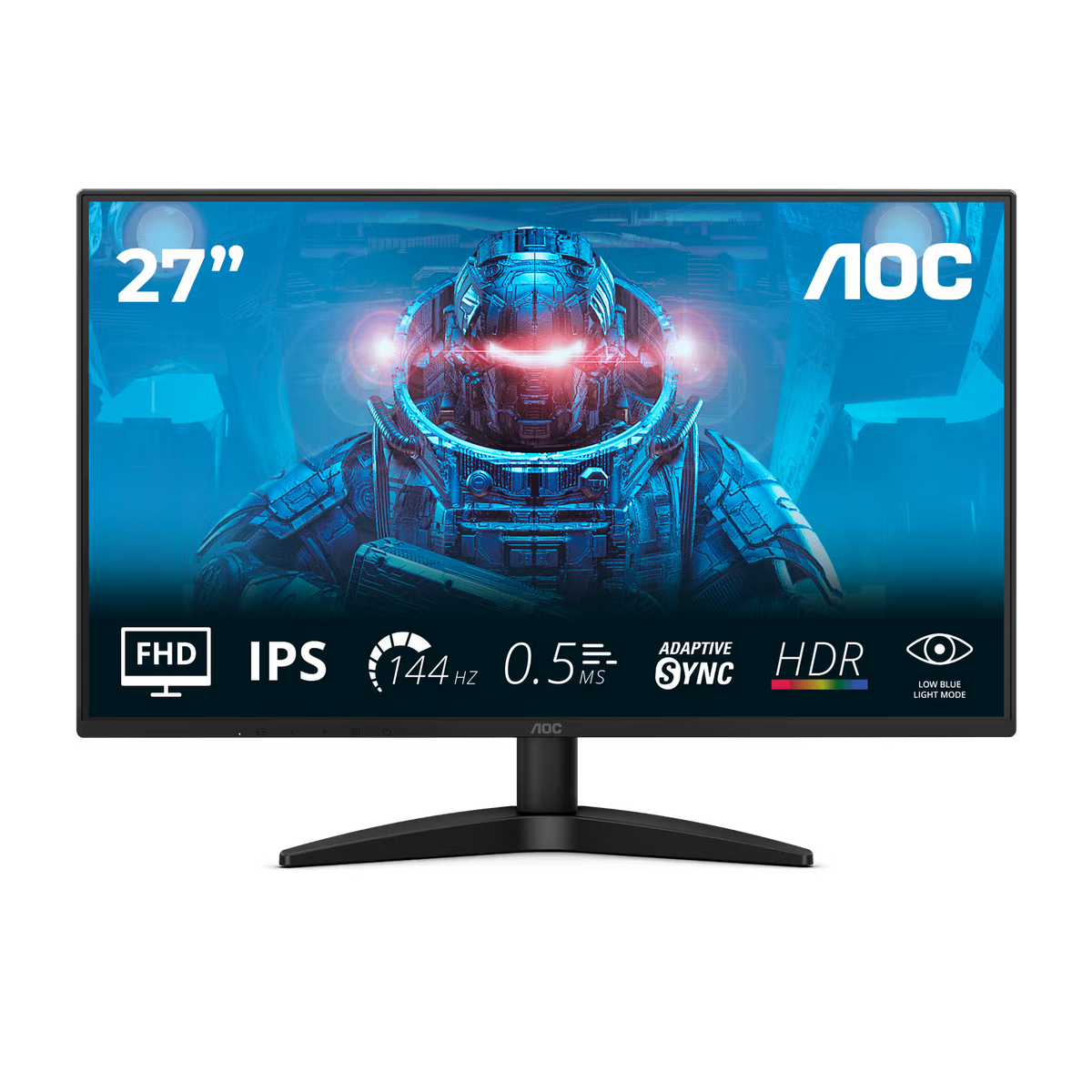 AOC 27B36X 27" 144HZ IPS FHD WIDE VIEW GAMING MONITOR - BLACK