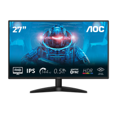 AOC 27B36X 27" 144HZ IPS FHD WIDE VIEW GAMING MONITOR - BLACK