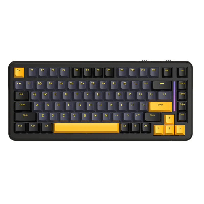ATTACK SHARK M86 Tri-mode Gasket Blueberry switch Mechanical Keyboard - Star Black