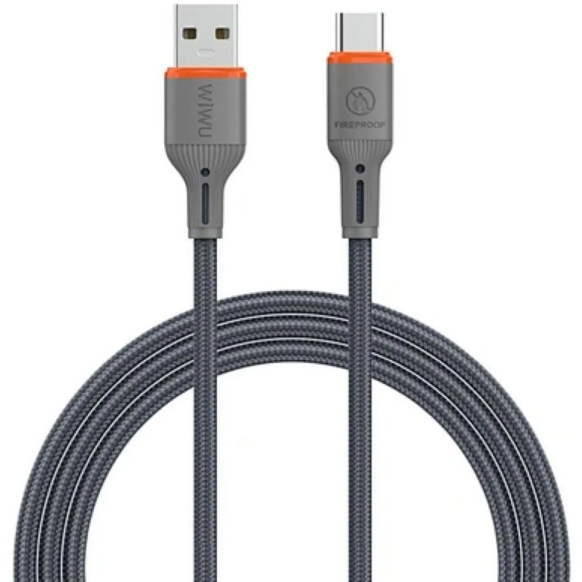 WIWU Wi-C096 FlameGuard USB-A to USB-C Cable