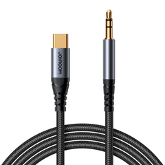 JOYROOM SY-A07 Audio-Transfer Series AUX Audio Cable (Type-C to 3.5mm) 1.2m Black