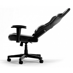 DXRacer P132 Gaming Chair – Adjustable Armrests, Reclining, Black