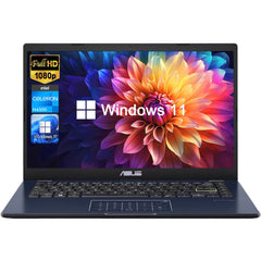 Asus Vivobook Go 14 (e410) New Intel Celeron N4500 2 Cores W/ Full Hd Display & 8gb Ram & Windows 11 Pre Installed Star Black