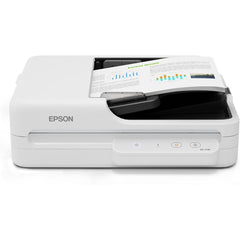 Epson DS-1730 Flatbed Color Duplex Document Scanner, A4 Scanner With 60 Sheet ADF, 30ppm Scan Speed, 60ipm Duplex Scanning, OCR Support