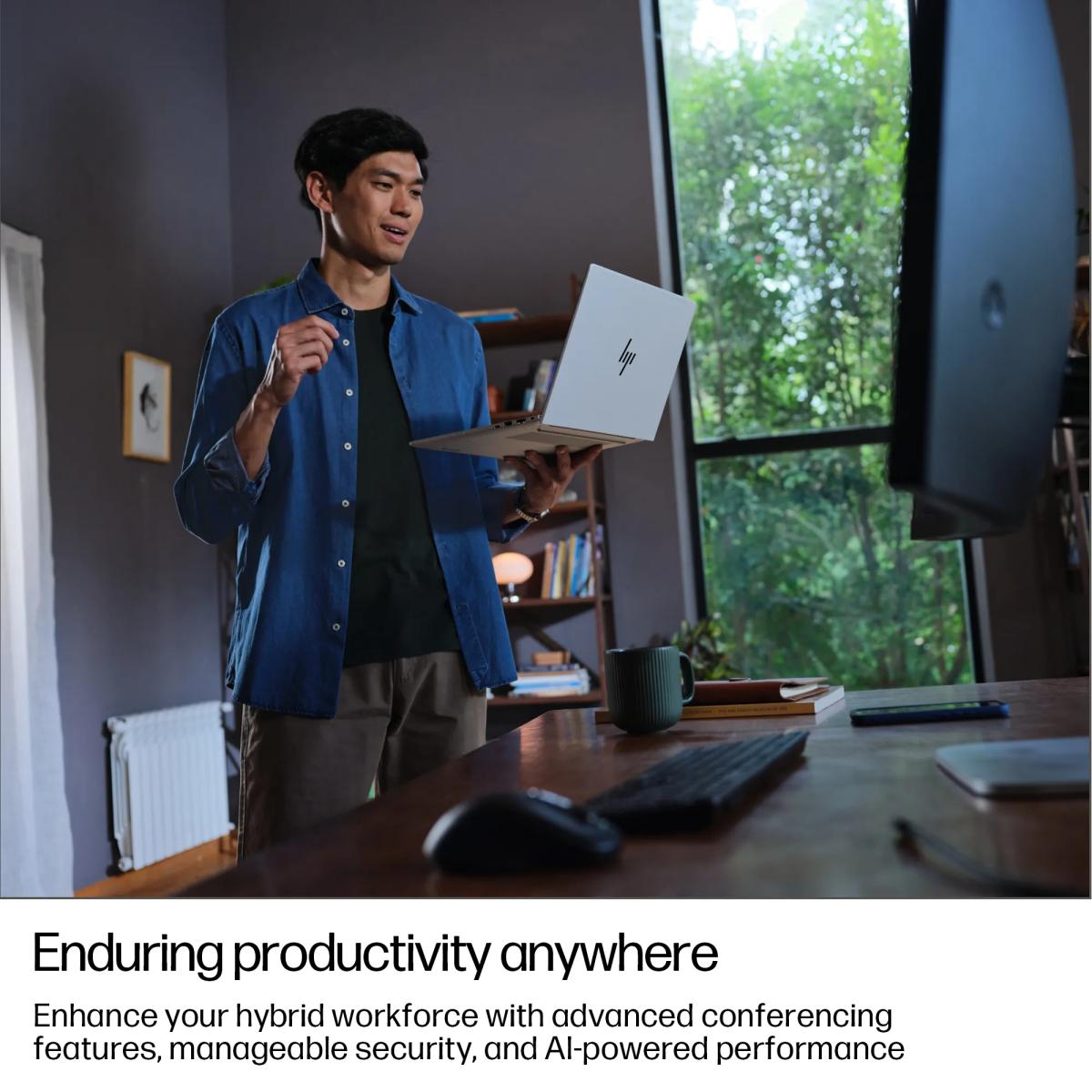 Hp NVMe PCIe laptop for portable computing