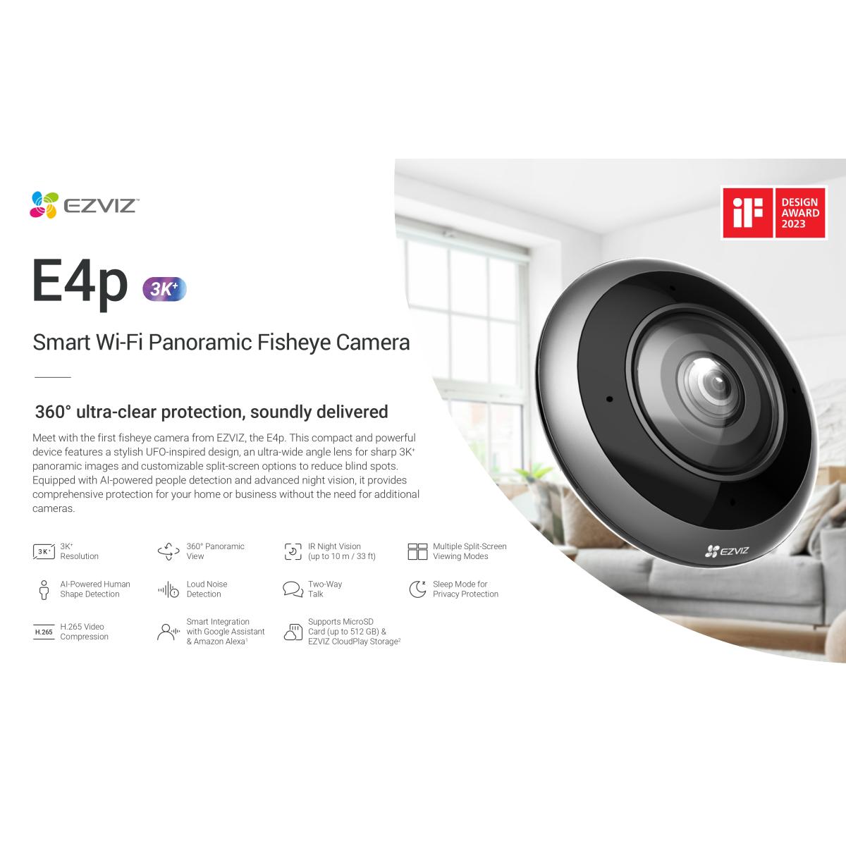 EZVIZ Wi - Fi security camera for surveillance systems