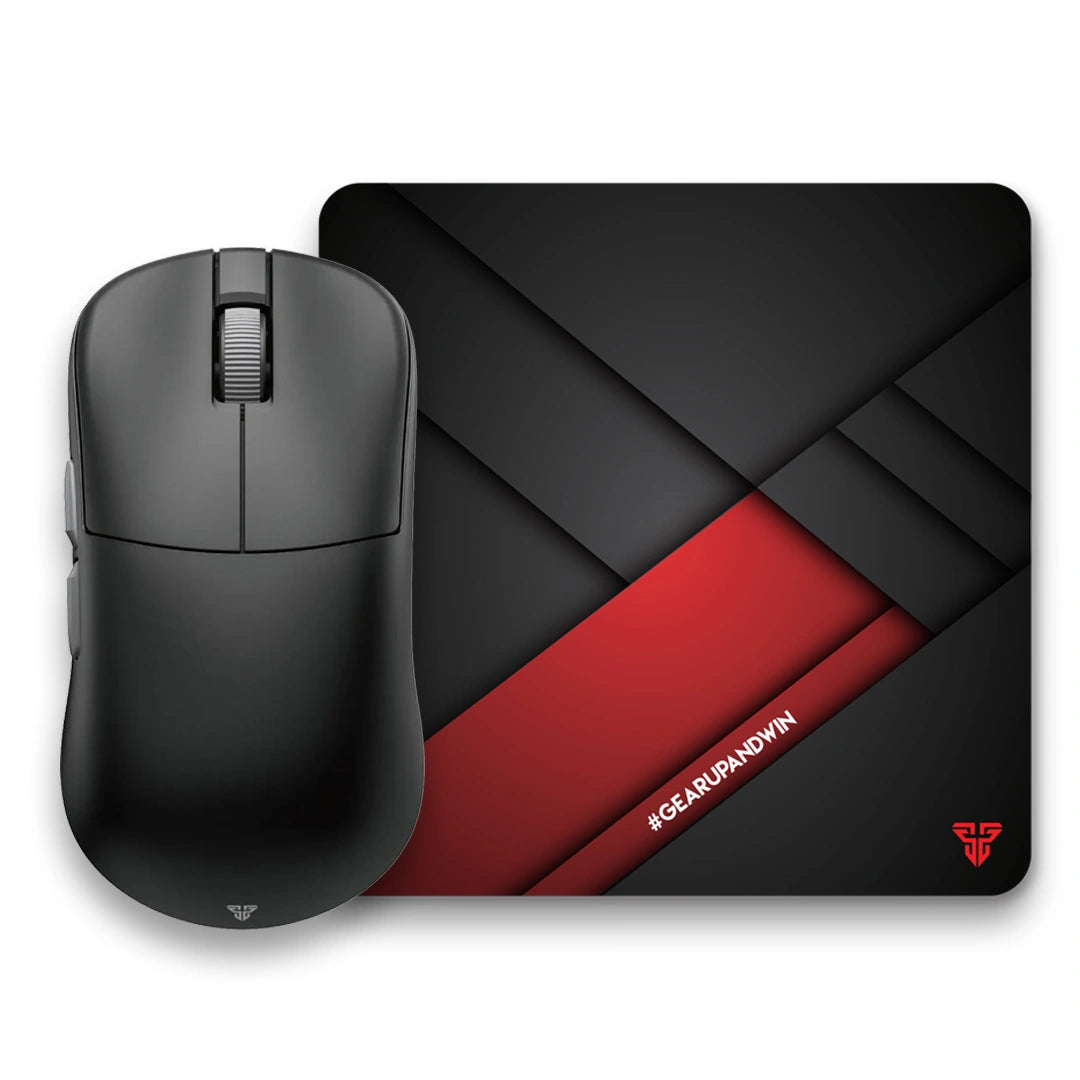 Fantech Bundle M 1 Gaming Accessories Xd3v3 4k8k Pro S E Sport Wireless Mouse + Mp456 Mouse Pad
