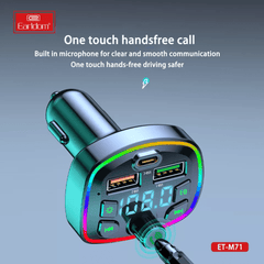 Earldom Dual USB 3.0 a Car Charger MP3 Audio Player, car accessories