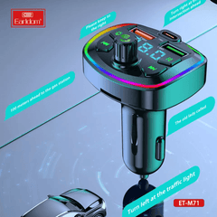 Earldom Dual USB 3.0 a Car Charger MP3 Audio Player, car accessories