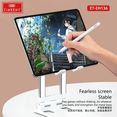 Earldom Et-eh136 Mobile Phone Holder Stand - White