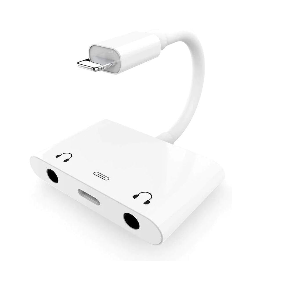 Earldom ET-OT30 3in1 Dual Lightning + 3.5 Audio - CompuMe