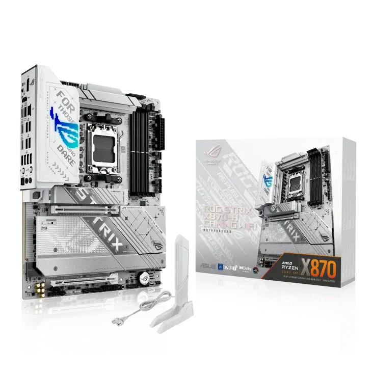 ASUS ROG STRIX X870-A GAMING WIFI7 & Bluetooth DDR5 Motherboard - for AMD