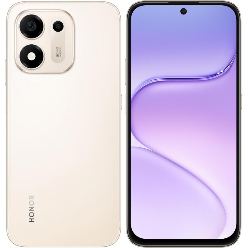 Honor X7e Plus 5G, 6GB & 128GB, 6.8Inch, 8100MAh, Desert Gold - 5109CMFB