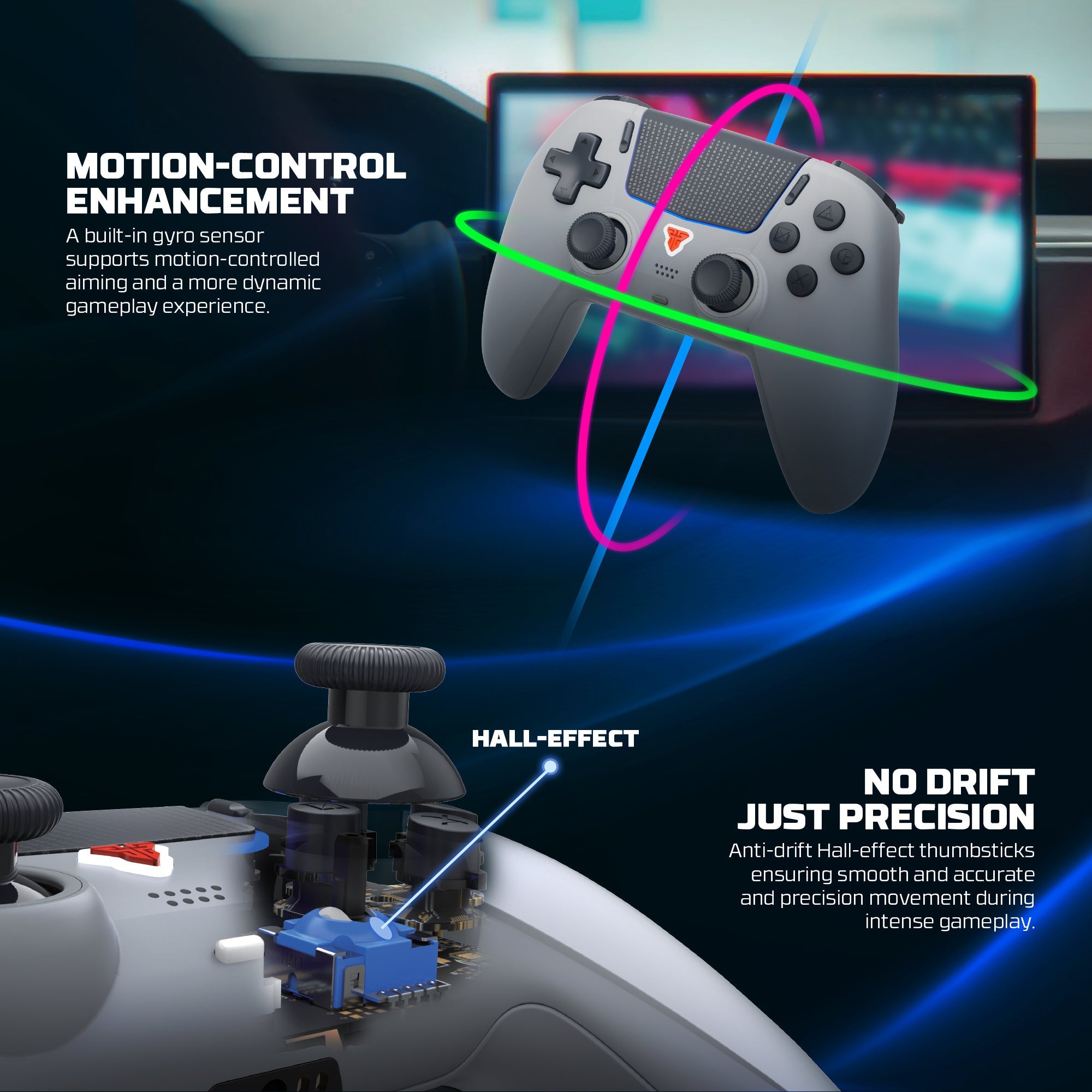 Fantech gamepad for computer setup