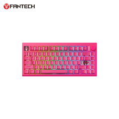 Fantech Mk921 Maxfit8 Qmk Wireless Mechanical Gaming Keyboard Pink (3 Mode Connection)
