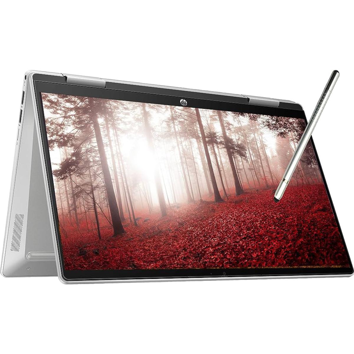 Hp Pavilion X360 New 14 Ek1000ne 13gen Intel Core I3 6 Cores 2 In 1 Touch Screen Silver