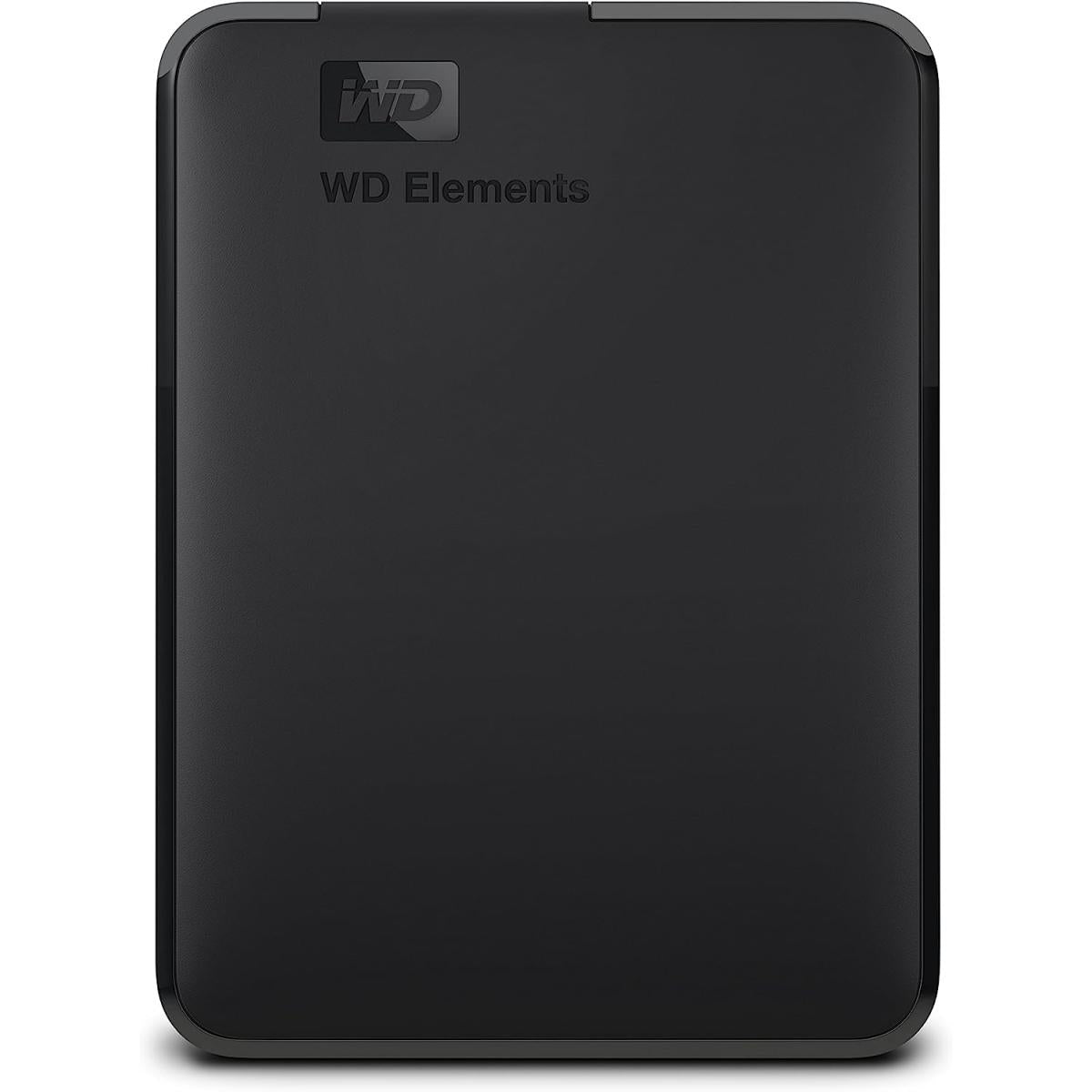 WD 4TB Elements Portable HDD External Hard Drive USB 3.0 for & Mac Plug & Play Ready - Black