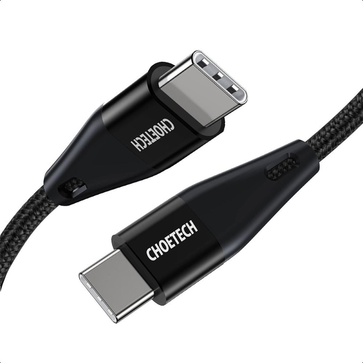 CHOETECH XCC-1003 USB Type-C, USB 2.0 Hi-Speed Cable, Rapid Charging 5A Up To 60W Max - 1.2M | CHOETECH XCC-1003 | - CompuMe