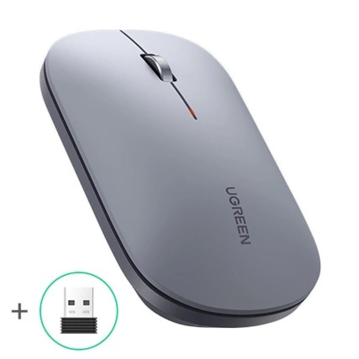 Ugreen handy wireless mouse USB Light Gray (MU001) Ugreen handy wireless mouse USB Light Gray (MU001)