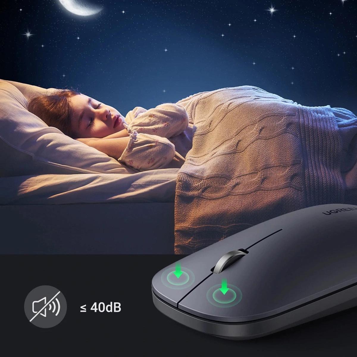 Ugreen handy wireless mouse USB Light Gray (MU001) Ugreen handy wireless mouse USB Light Gray (MU001)