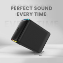 HiFuture Event Horizon - 100W Portable Speaker, Three‑Way Full‑Range System, DynaBoost DSP, Duo Bass Port, RGB LED Strip, Microphone Effects, 8000mAh Battery