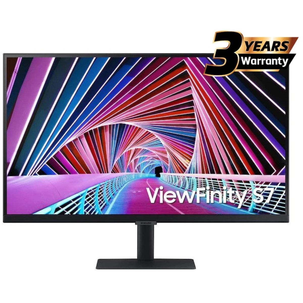 Samsung S7 (A700) 32" 4K UHD VA Flat Business Monitor, 60Hz, 5MS,10 Bit, HDR10, 99% SRGB w/ Ultrathin Bezel Display | LS32A700NWMXZN | - CompuMe