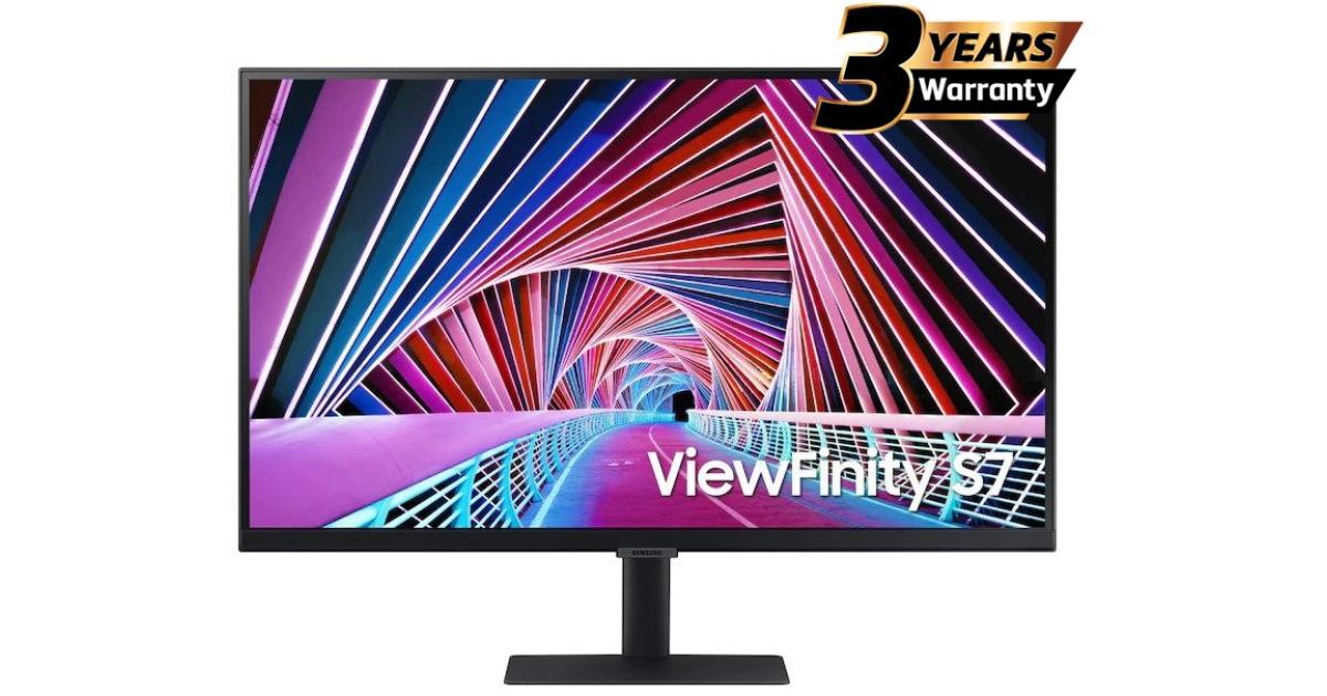 Samsung S7 (A700) 32" 4K UHD VA Flat Business Monitor, 60Hz, 5MS,10 Bit, HDR10, 99% SRGB w/ Ultrathin Bezel Display