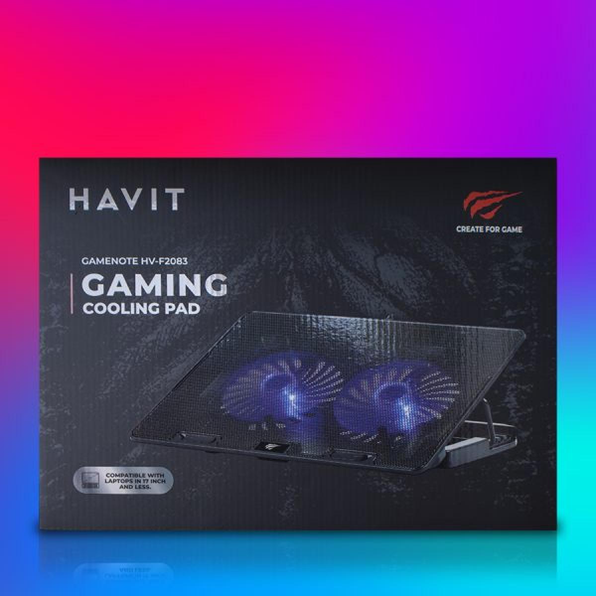 HAVIT F2083 GAMING COOLING PAD for Laptop 13 - 17 inch