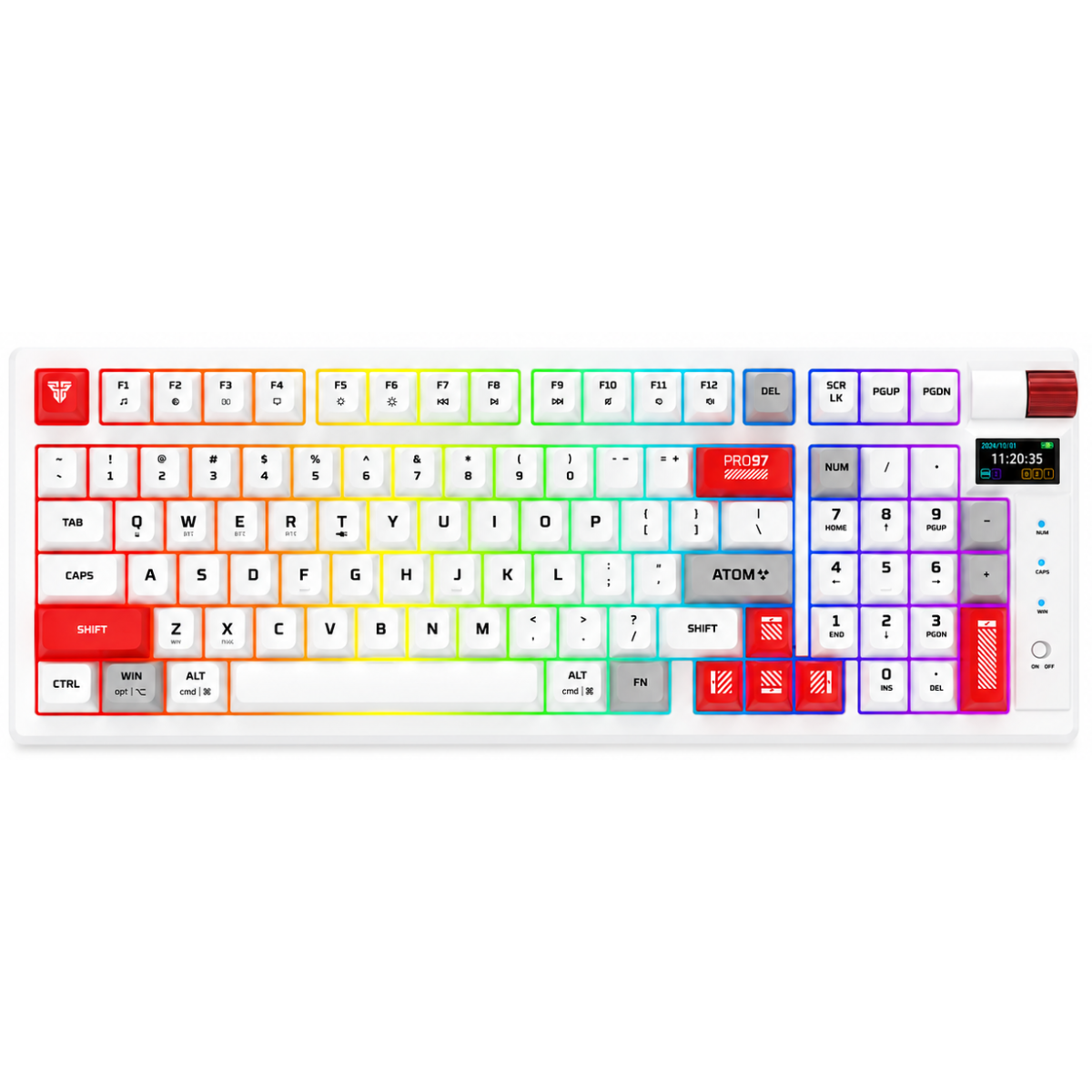 FANTECH ATOM PRO97 MK918 Wireless Mechanical Keyboard - White